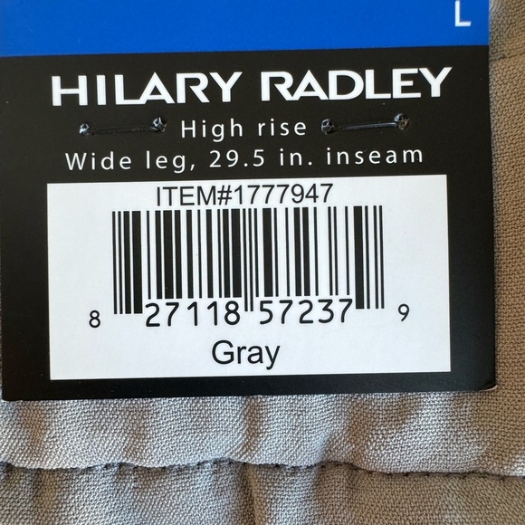 Hilary Radley Women's Wide Leg Crinkle Pants - Picture 4 of 5